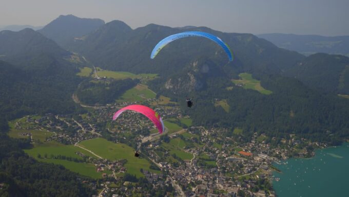 Paragliding Tandem Flight in Salzkammergut / Wolfgangsee - Height Difference and Safety