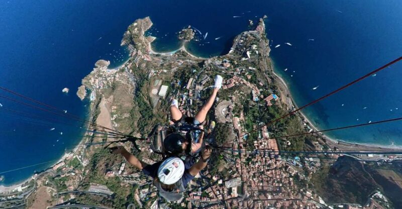 Paragliding Tandem Taormina + Video/Photo and GoPro + Acrobatics - Booking and Cancellation