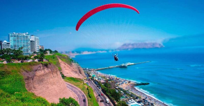 Paramotor Sky Tour - Exploring Limas Southern Coast - Key Points