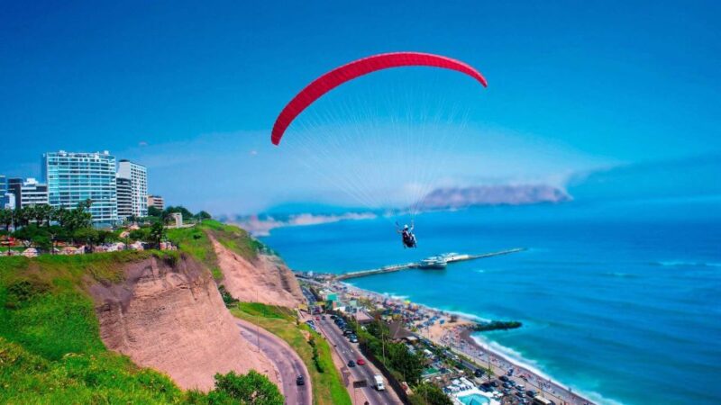 Paramotor Sky Tour - Exploring Limas Southern Coast - Flight Experience