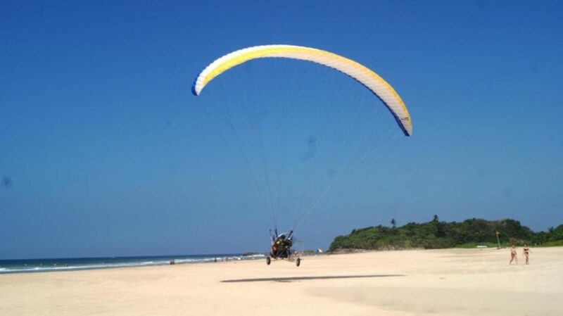 Paramotoring in Bentota - Included Services