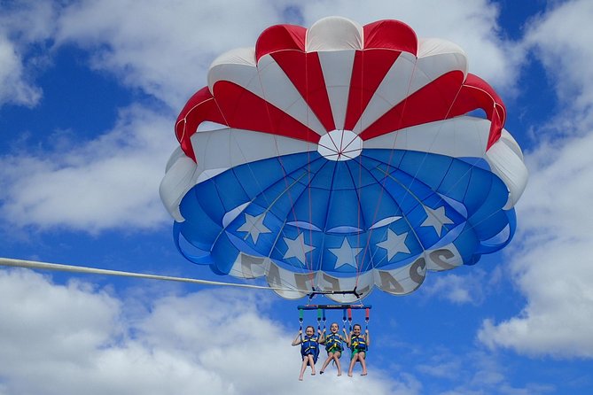 Parasail Flight at Madeira Beach - Boat Captains Expertise