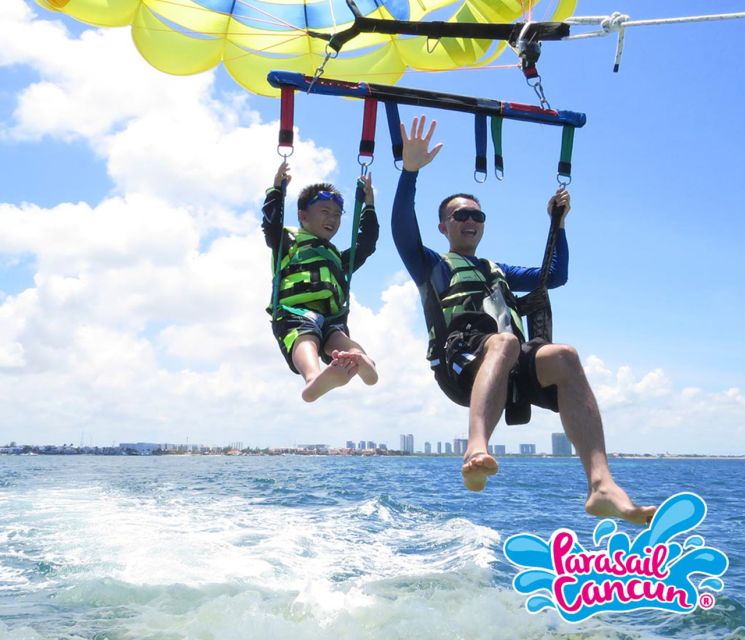 Parasail With Transportation in Playa Mujeres Zone Cancun - Safety and Equipment