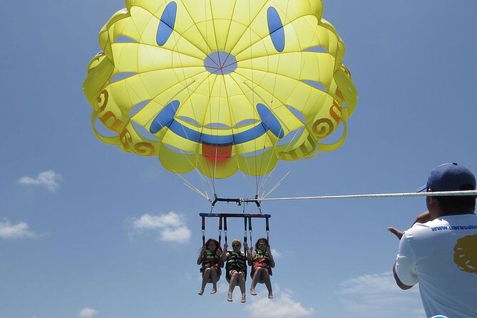 Parasail With Transportation Over Cancun Bay - Customer Feedback and Ratings