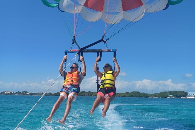 Parasailing Above the Caribbean Sea - Additional Information and Highlights