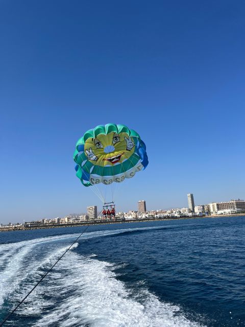Parasailing and Boat Ride. From €50. - Key Points