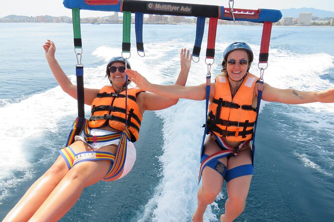 Parasailing in Fuengirola - The Highest Flights on the Costa - Boat Ride Through the Mediterranean