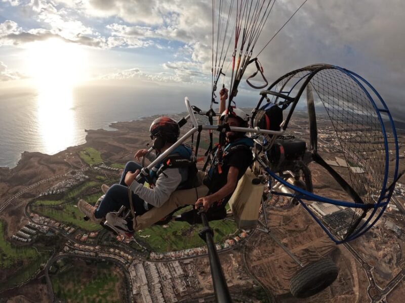 Paratrike Flying: (Motorised) as a COUPLE in TENERIFE - Powering Through the Skies Together