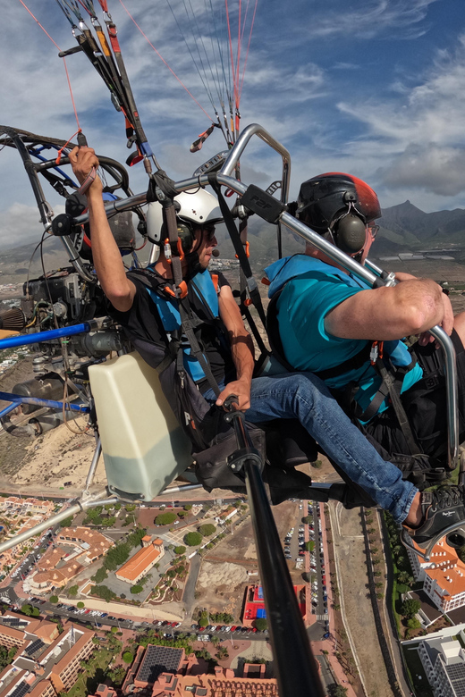 Paratrike Flying: (Motorised) as a COUPLE in TENERIFE - Mobility-Friendly Paragliding Alternative