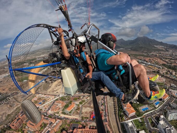 Paratrike Flying: (Motorised) as a COUPLE in TENERIFE - Inclusions and Whats Excluded