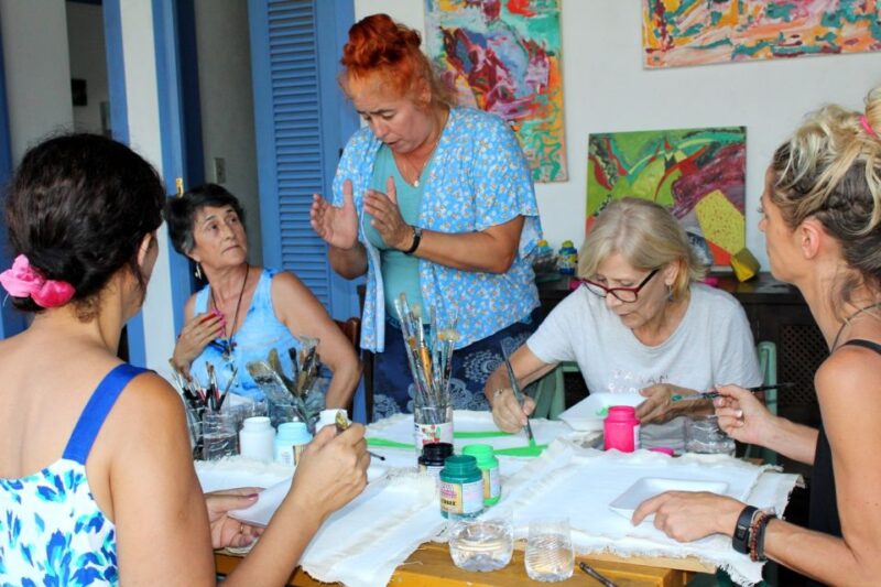 Paraty: 3-Hour Painting Class With an Artist - Included Materials