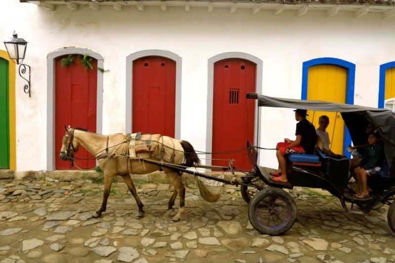 Paraty: Guided Old Town Walking Tour With Pickup - Inclusions and Meeting Point