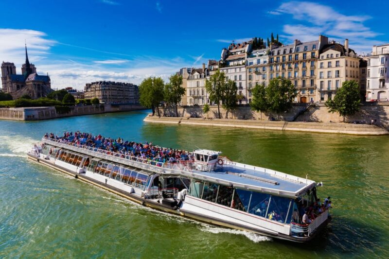 Paris: 1-Hour Seine River Cruise With Optional Champagne - Departure Times and Validity