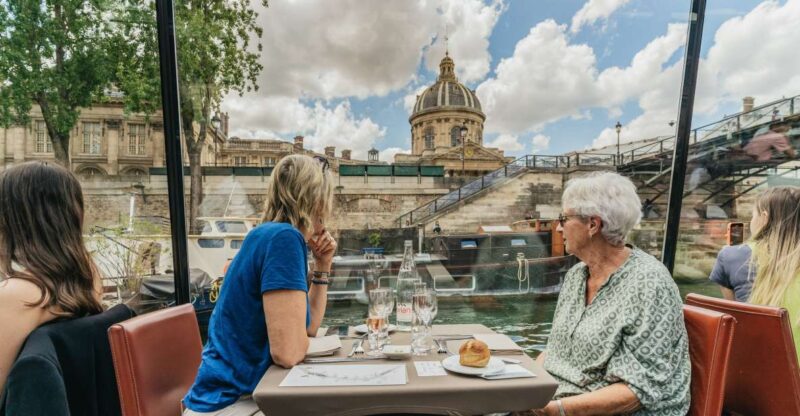 Paris: 2-Hour River Seine Lunch Cruise - Key Points