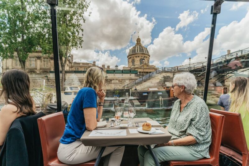 Paris: 2-Hour River Seine Lunch Cruise - Optional Extras
