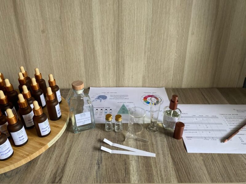 Paris 4 : Fragrance Creation Workshops - Vegan Perfumes - Exploring the Workshop Experience