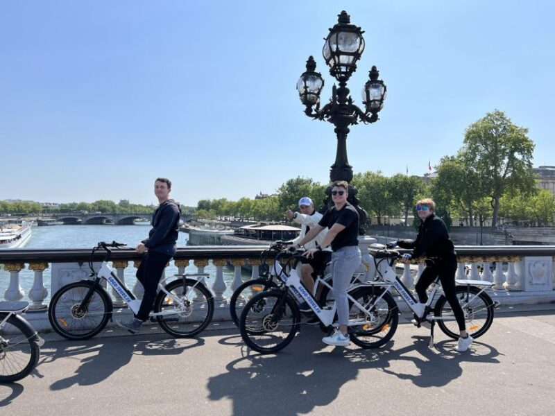 Paris: Afternoon E-Bike Guided Small Group Tour - Booking and Reservations