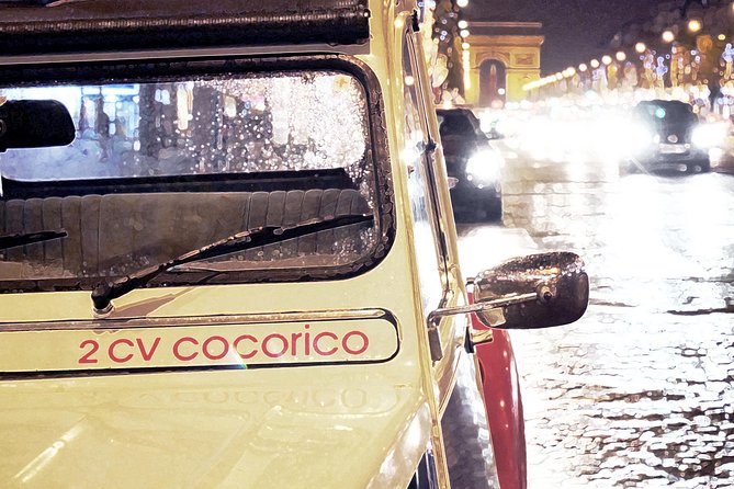 Paris and Montmartre 2CV Tour by Night With Champagne - Confirmation and Cancellation Policy