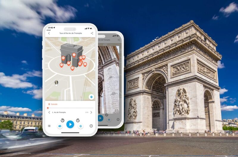 Paris, Arc De Triomphe Audio Guide (No Ticket) - Important Meeting Point