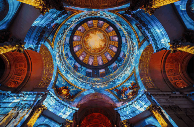 Paris: Aura Invalides Immersive Experience Entry Ticket - Entry Process