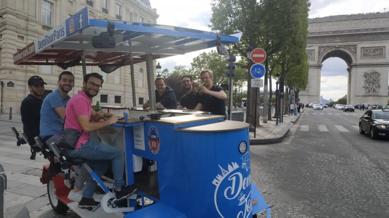 Paris: Beer Bike Bar With Drinks Included - Participant Requirements