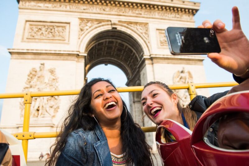 Paris: Big Bus Hop-On Hop-Off Tour and Arc De Triomphe - Discovering Iconic Landmarks