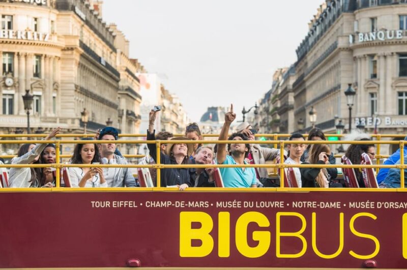 Paris: Big Bus Hop-On Hop-Off Tour and Pantheon Entrance - Audioguide and Accessibility