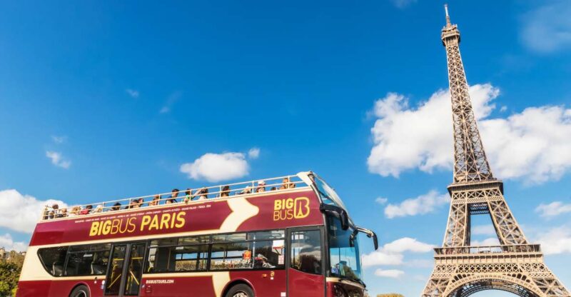 Paris: Big Bus Hop-On Hop-Off Tours With Optional Cruise - Inclusions