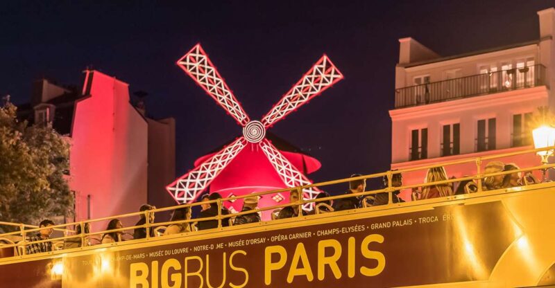 Paris: Big Bus Panoramic Night Tour by Open-Top Bus - Amenities