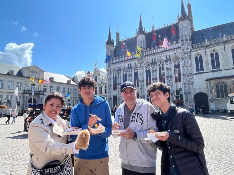 Paris: Bruges and Ghent Day Trip With Boat Ride and Tastings - Exploring Bruges Architectural Gems