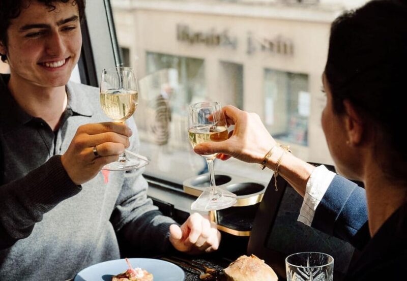 Paris: Bus Tour Touched St Germain With Lunch & Champagne Glass - Amenities and Comfort