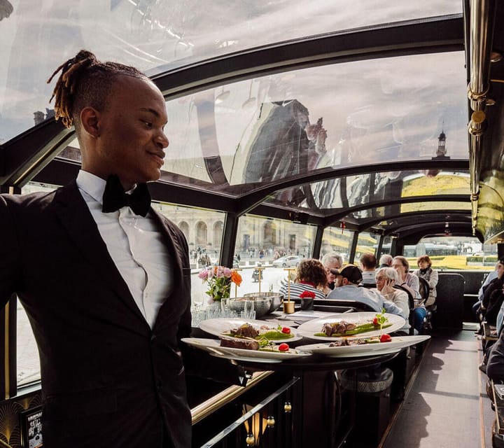 Paris: Bus Tour Touched St Germain With Lunch & Champagne Glass - Cuisine and Beverages