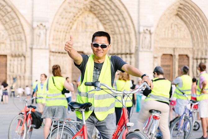 Paris by Night City of Lights Sightseeing Guided Bike Tour - Meeting Point and Transportation