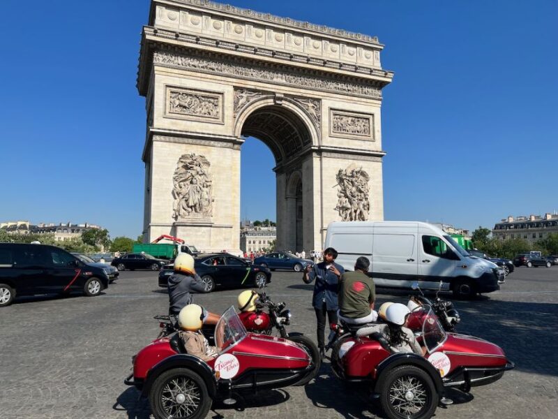 Paris by Sidecar 1HR Tour - Booking Information