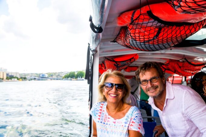 Paris: City and River Seine Tour on an Amphibious Bus - Restrictions and Requirements