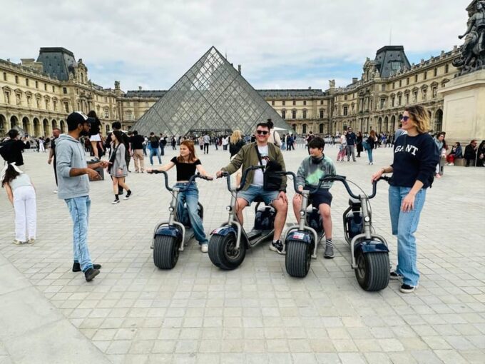 Paris: City Highlights Fat Tire E-Scooter or E-Bike Tour - Safety Considerations