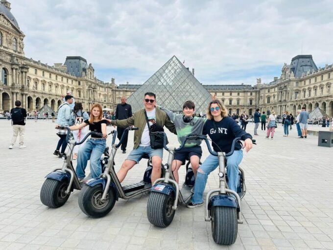Paris: City Highlights Fat Tire E-Scooter or E-Bike Tour - Frequently Asked Questions