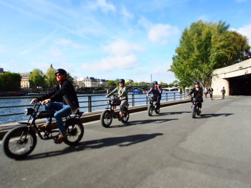 Paris: City Highlights Private Electric Bike Tour With Video - Cruise the Streets
