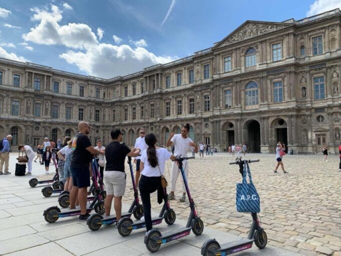 Paris: City Tour by E-Scooter With a Local Guide - Thrilling E-Scooter Experience