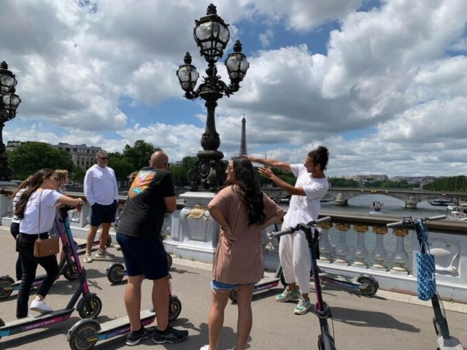 Paris: City Tour by E-Scooter With a Local Guide - Inclusions and Restrictions