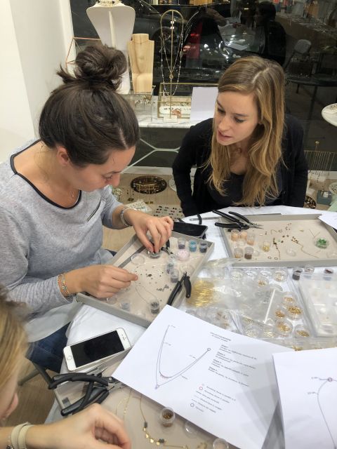 Paris: Create Your Own DIY Jewelry Souvenir Workshop - Language Options and Cancellation Policy