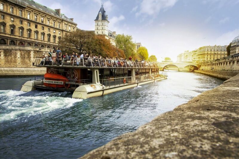 Paris: Day or Sunset Cruise With Drink, Ice Cream or Dessert - Departure Times