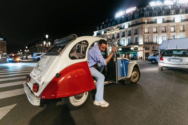 Paris: Discover Paris by Night in a Vintage Car With a Local - Convertible Citroen 2CV Experience