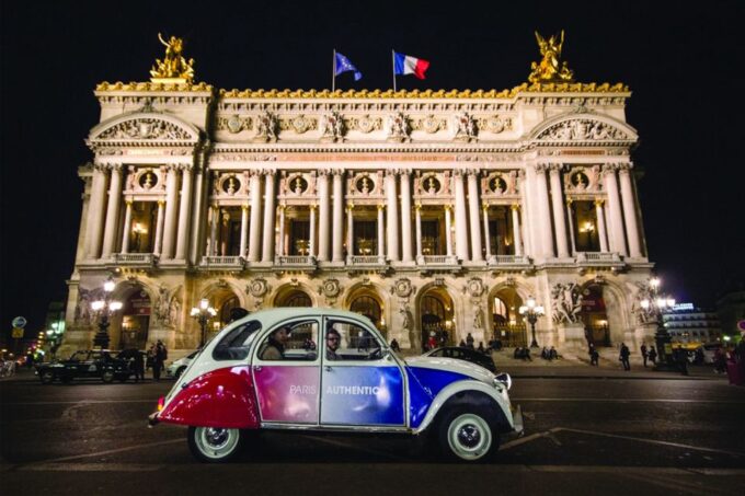Paris: Discover Paris by Night in a Vintage Car With a Local - Optional Champagne, Miniature, and Delicacies