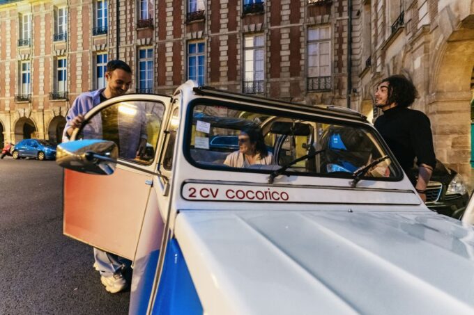 Paris: Discover Paris by Night in a Vintage Car With a Local - Flexible Cancellation Policy