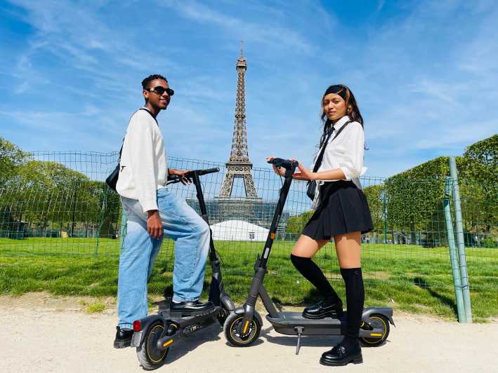 Paris E-scooter Tour - Key Points