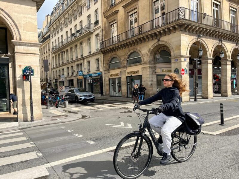 Paris : Electric Bike Tour With Wine and Cheese Tasting - Itinerary Highlights