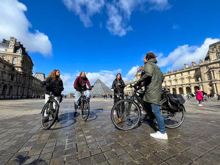 Paris : Electric Bike Tour With Wine and Cheese Tasting - Safety and Accessibility
