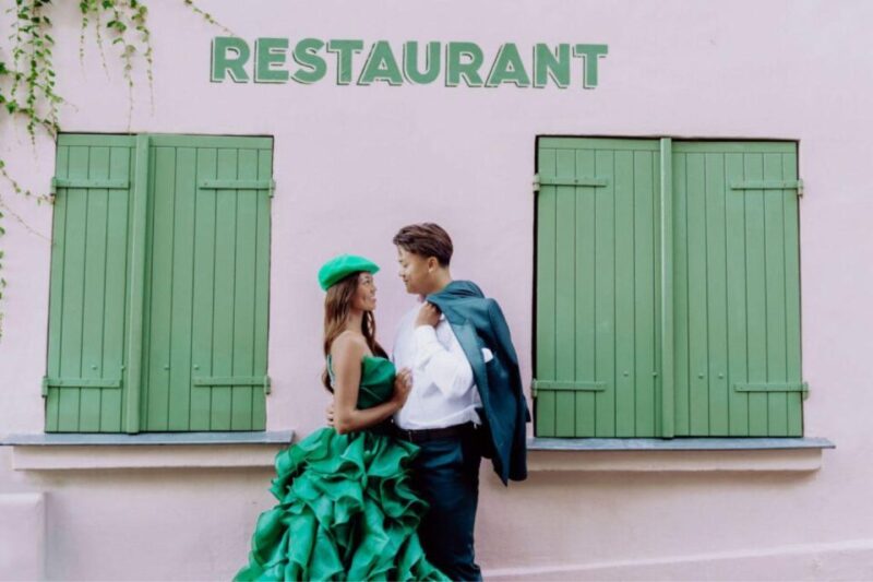 Paris : Exclusive Photoshoot With Princess Dress Included - Backdrop Locations