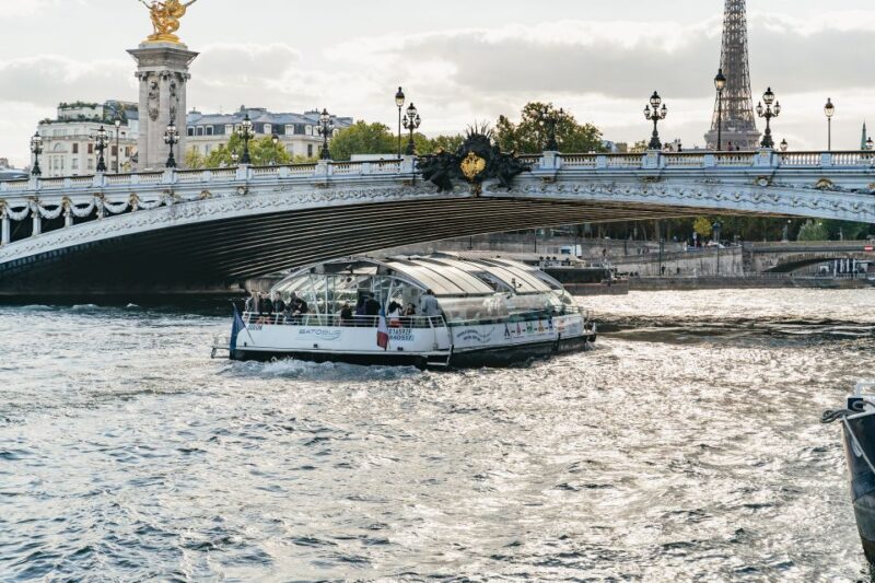 Paris: Hop-On Hop-Off Seine Cruise Pass With 9 Stops - Boat Features and Experience